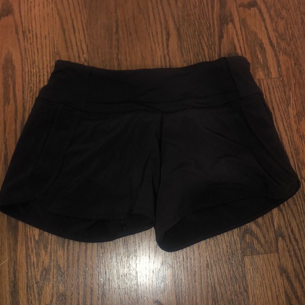 Lululemon Run Speed Shorts- BLACK - Picture 3 of 6